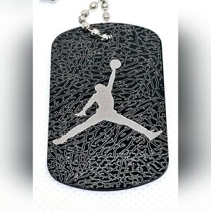 Air Jordan Jumpman Logo Chain and Pendant